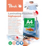 Peach 510971 pellicola per plastificatrice 100 pz, Film Trasparente, A4, 100 pz