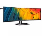 Philips 6000 series 45B1U6900C/00 Monitor PC 113 cm (44.5") 5120 x 1440 Pixel UltraWide Dual Quad HD LED Nero, Monitor LED Nero, 113 cm (44.5"), 5120 x 1440 Pixel, UltraWide Dual Quad HD, LED, 4 ms, Nero