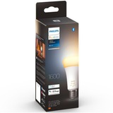 Philips Hue Philips Hue White Ambiance Lampadina Smart E27 100 W, Lampada a LED Philips Hue White ambiance Lampadina Smart E27 100 W, Lampadina intelligente, Bianco, Bluetooth/Zigbee, LED, E27, Illuminazione fredda, Bianco caldo