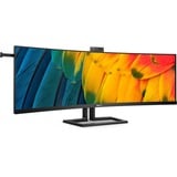 Philips Serie 6000 45B1U6900CH/00 Monitor PC 113 cm (44.5") 5120 x 1440 Pixel UltraWide Dual Quad HD LED Nero, Monitor LED Nero, 113 cm (44.5"), 5120 x 1440 Pixel, UltraWide Dual Quad HD, LED, 4 ms, Nero