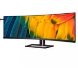 Philips Serie 6000 45B1U6900C/00 Monitor PC 113 cm (44.5") 5120 x 1440 Pixel UltraWide Dual Quad HD LED Nero, Monitor LED Nero, 113 cm (44.5"), 5120 x 1440 Pixel, UltraWide Dual Quad HD, LED, 4 ms, Nero