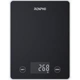 Renpho PEU-R-T001-BK, Bilancia da cucina Nero