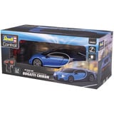 Revell Auto RC in scala Bugatti Chiron blu