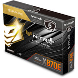 SAPPHIRE NITRO+ X870EA WIFI7 Phantom Link, Scheda madre Nero/Argento