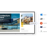 Samsung FLIP WM65FX, Public Display bianco/grigio