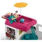 Schleich HORSE CLUB 42619 set da gioco,  veicolo da gioco Buildings, Camping, Horse Stable, Horses, Riding Tournament, 5 anno/i, Multicolore, Plastica
