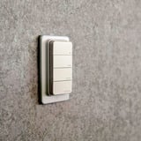 Shelly BLU RC Button 4 ZB, Telecomando bianco