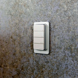 Shelly BLU RC Button 4 ZB, Telecomando bianco