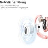 Shokz OpenFit Air Auricolare Wireless A clip Chiamate/Musica/Sport/Tutti i giorni Bluetooth Rosa, Cuffie fucsia, Wireless, Chiamate/Musica/Sport/Tutti i giorni, 50 - 16000 Hz, Auricolare, Rosa