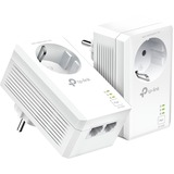 TP-Link TL-PA7027P KIT router wireless, PowerLAN bianco, TP-LINK TL-PA7027P KIT
