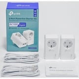 TP-Link TL-PA7027P KIT router wireless, PowerLAN bianco, TP-LINK TL-PA7027P KIT