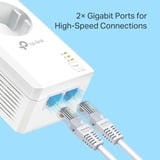 TP-Link TL-PA7027P KIT router wireless, PowerLAN bianco, TP-LINK TL-PA7027P KIT