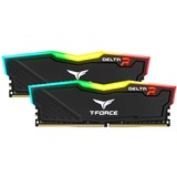 Team Group DELTA RGB memoria 32 GB 2 x 16 GB DDR4 3200 MHz Nero, 32 GB, 2 x 16 GB, DDR4, 3200 MHz, 288-pin DIMM