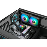 Thermaltake LA240 ARGB Sync, Raffreddamento ad acqua Nero
