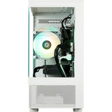 Thermaltake PC-000093-DE, PC Gaming bianco/trasparente