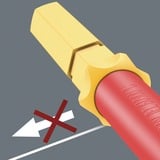 Wera Kraftform Kompakt VDE 16 extra slim 1 Tool Finder, 16 pezzi, Cacciavite rosso/Giallo