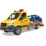 bruder 02675, Veicolo modello arancione /Blu