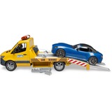 bruder 02675, Veicolo modello arancione /Blu