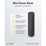 goobay 60656, Powerbank  Nero