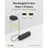 goobay 60656, Powerbank  Nero