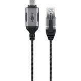 goobay 74404, Adattatore Nero/grigio