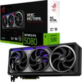 ASUS ROG Astral - -RTX5080-16G-GAMING NVIDIA GeForce RTX 5080 16 GB GDDR7, Scheda grafica GeForce RTX 5080, 16 GB, GDDR7, 256 bit, 7680 x 4320 Pixel, PCI Express 5.0