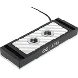 Alphacool Apex RAM X4 Water Cooler Silver, Raffreddamento ad acqua Nero/Argento