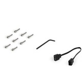 Alphacool Apex RAM X4 Water Cooler Silver, Raffreddamento ad acqua Nero/Argento