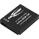 Ansmann 1400-0050 Batteria per fotocamera/videocamera Ioni di Litio 950 mAh, Batteria fotocamera Nero, 950 mAh, 3,6 V, Ioni di Litio, 1 pezzo(i)