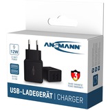 Ansmann HC212 Nero Interno, Caricabatterie Nero, Interno, AC, 5 V, Nero