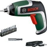 Bosch 0 603 9E0 000 cacciavite elettrico e avvitatore a impulso 235 Giri/min Nero, Verde verde/Nero, Cacciavite elettrico, Impugnatura a pistola, Portainserto magnetico, Nero, Verde, Senza spazzola, 235 Giri/min