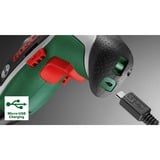 Bosch 0 603 9E0 000 cacciavite elettrico e avvitatore a impulso 235 Giri/min Nero, Verde verde/Nero, Cacciavite elettrico, Impugnatura a pistola, Portainserto magnetico, Nero, Verde, Senza spazzola, 235 Giri/min