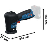 Bosch Lucidatrice GPO 12V-77, Macchina di lucidatura boxed