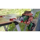 Bosch UniversalCut 18V-65 seghetto elettrico 8000 spm (fogli per minuto) 1 kg, Sega a catena verde/Nero, Nero, Verde, 8000 spm (fogli per minuto), 6,5 cm, Batteria, Ioni di Litio, 2,5 Ah