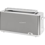 Braun HT 1610 WH, Tostapane accaio/Bianco