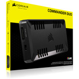 Corsair COMMANDER DUO ARGB / iCUE LINK Hybrid, Controllo ventola Nero