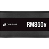 Corsair RM850x alimentatore per computer 850 W 24-pin ATX ATX Nero Nero, 850 W, 100 - 240 V, 47 - 63 Hz, 5 - 10 A, 150 W, 849,6 W