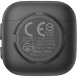 DJI Mic 3, Microfono Nero