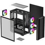 DeepCool CC560 ARGB V2, Chassis Tower Nero