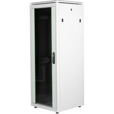 Digitus Armadio di rete Serie Unique - 600 x 600 mm (L x P), IT armadio grigio chiaro, Rack indipendenti, 800 kg, Grigio