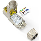 Digitus Connettore da campo CAT 8.1, schermato, senza attrezzi, Spina 
