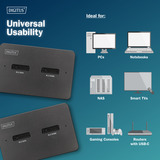 Digitus DA-71546-1, Docking station Nero