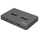Digitus Docking station doppia M.2 NVM SSD Nero