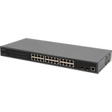 Digitus Switch PoE Gigabit 24 porte DN-95359, Interruttore 