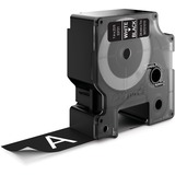 Dymo D1 - Standard Etichette - Bianco su nero - 24mm x 7m Bianco su nero, Poliestere, Belgio, -18 - 90 °C, DYMO, LabelManager, LabelWriter 450 DUO