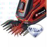 EINHELL 3410316, GE-CG 18/100 Li T, Forbici per erba rosso/Nero