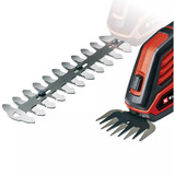 EINHELL Power X-Change tagliasiepi/tagliabordi a batteria GE-CG 18/100 Li T, 18 Volt, Forbici per erba rosso/Nero