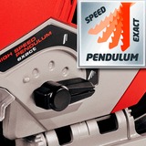 EINHELL TE-JS 100 seghetto elettrico 2,3 kg rosso/Nero, Nero, Rosso, 45°, 10 cm, 1 cm, AC, 750 W