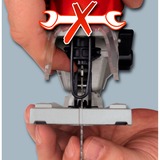 EINHELL TE-JS 100 seghetto elettrico 2,3 kg, Puzzle rosso/Nero, Nero, Rosso, 45°, 10 cm, 1 cm, AC, 750 W