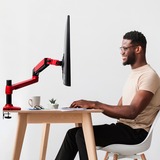 Ergotron 45-490-285, Base per monitor rosso/Nero